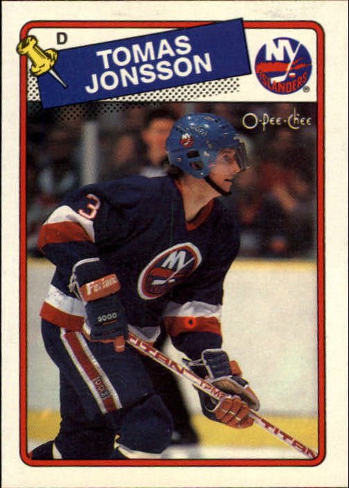 1988-89 O-Pee-Chee #108 Tomas Jonsson