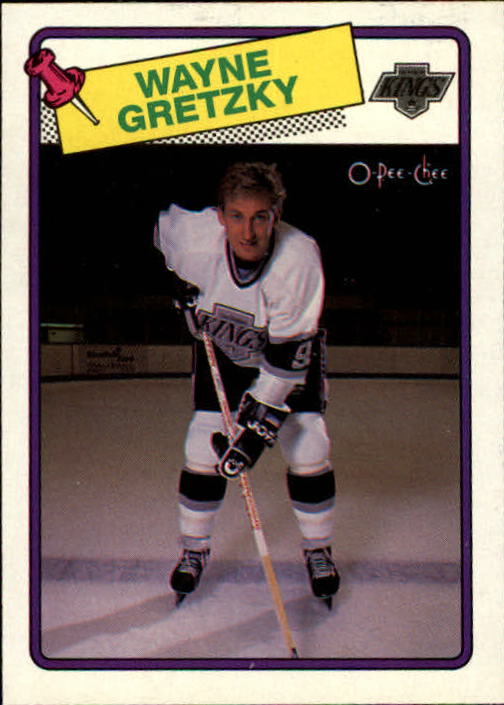 1988-89 O-Pee-Chee #120 Wayne Gretzky UER/no position on front