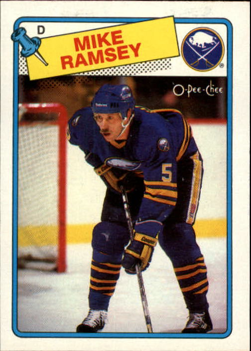 1988-89 O-Pee-Chee #133 Mike Ramsey