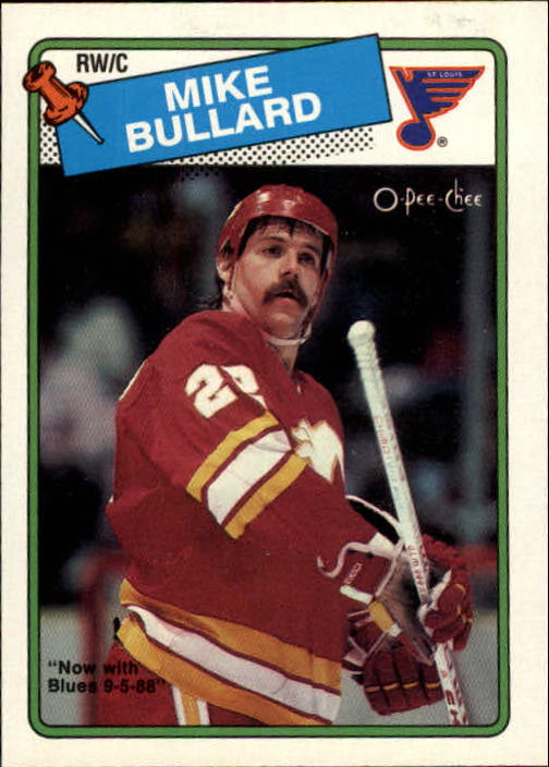 1988-89 O-Pee-Chee #152 Mike Bullard