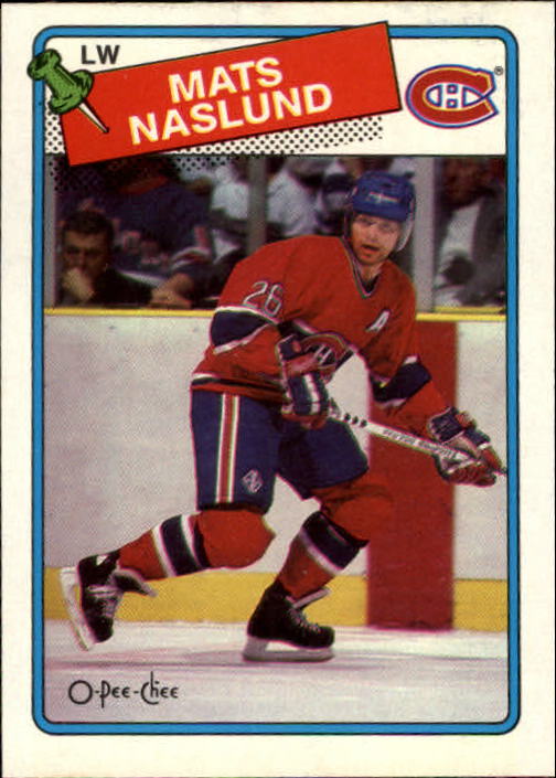 1988-89 O-Pee-Chee #156 Mats Naslund