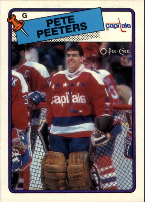 1988-89 O-Pee-Chee #180 Pete Peeters