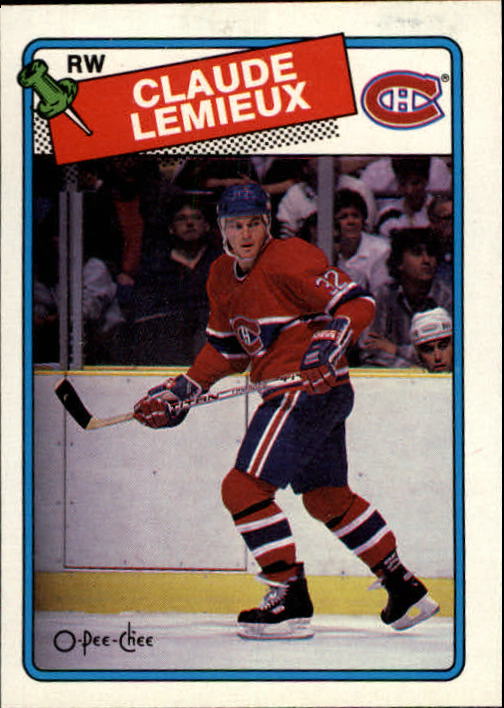 1988-89 O-Pee-Chee #227 Claude Lemieux
