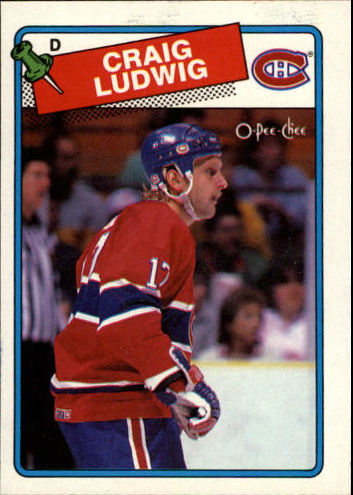 1988-89 O-Pee-Chee #230 Craig Ludwig