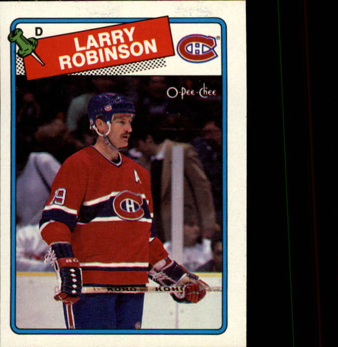 1988-89 O-Pee-Chee #246 Larry Robinson