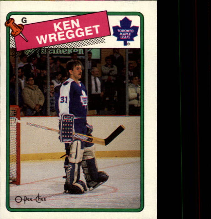 1988-89 O-Pee-Chee #264 Ken Wregget