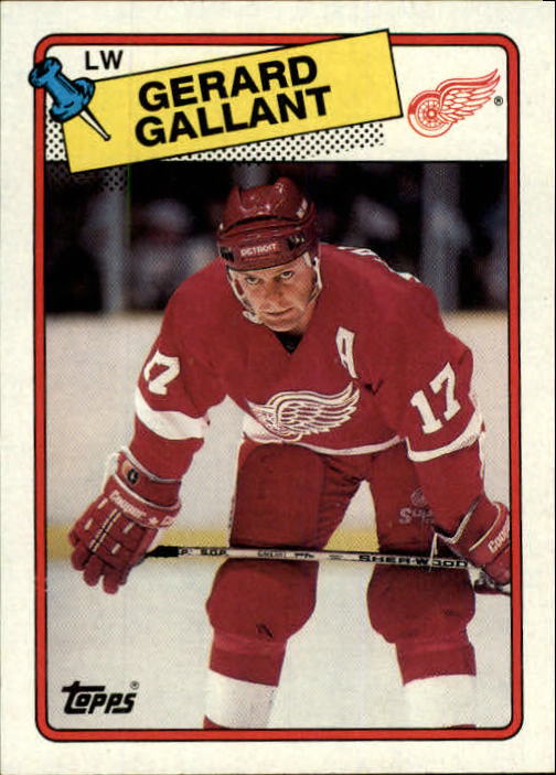 1988-89 Topps #12 Gerard Gallant DP