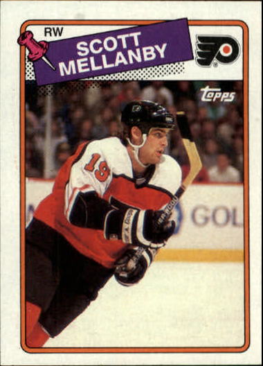 1988-89 Topps #21 Scott Mellanby DP RC
