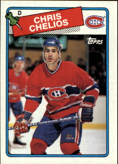 1988-89 Topps #49 Chris Chelios