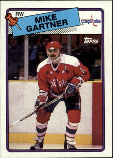 1988-89 Topps #50 Mike Gartner DP