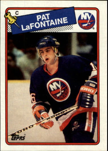 1988-89 Topps #123 Pat LaFontaine