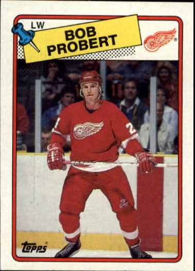 1988-89 Topps #181 Bob Probert DP RC