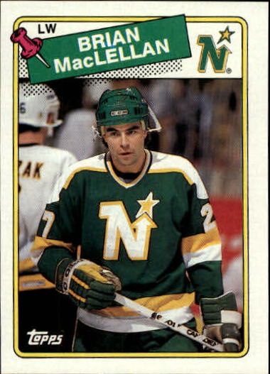 1988-89 Topps #193 Brian MacLellan