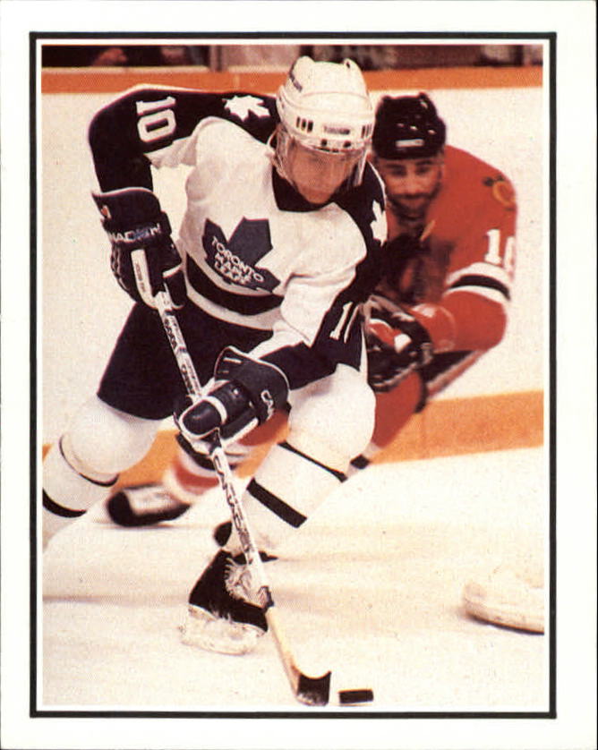 1988-89 Maple Leafs PLAY #17 Vincent Damphousse 10