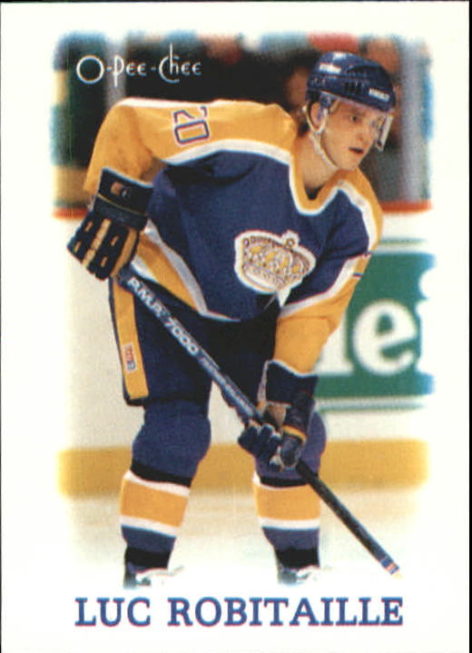 1987 O-Pee-Chee Luc Robitaille