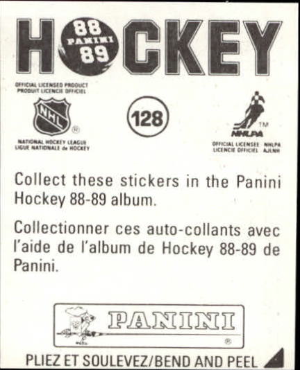 B3941- 1988-89 Panini Stickers Hk Card #s 1-250 -You Pick- 15+ FREE US SHIP - Picture 205 of 419