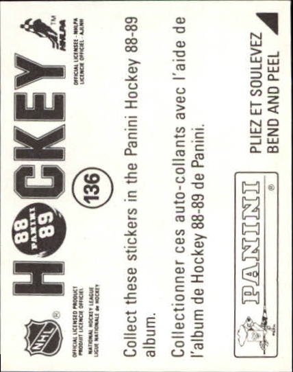 B3941- 1988-89 Panini Stickers Hk Card #s 1-250 -You Pick- 15+ FREE US SHIP - Picture 219 of 419