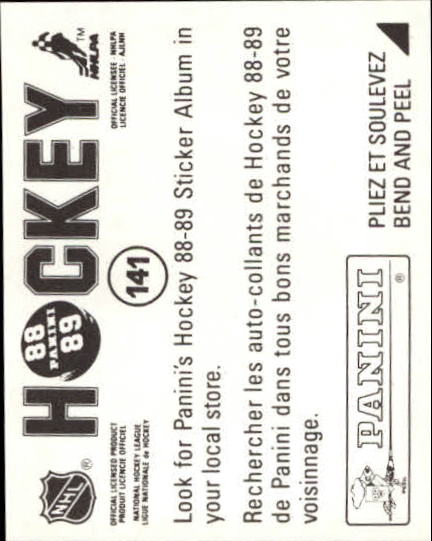 B3941- 1988-89 Panini Stickers Hk Card #s 1-250 -You Pick- 15+ FREE US SHIP - Picture 229 of 419