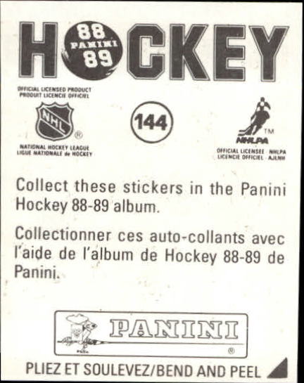 B3941- 1988-89 Panini Stickers Hk Card #s 1-250 -You Pick- 15+ FREE US SHIP - Picture 235 of 419