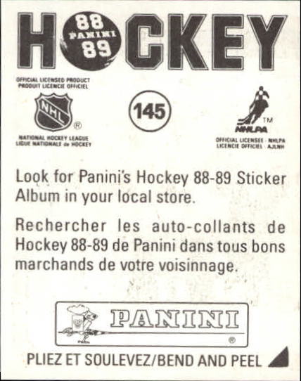 B3941- 1988-89 Panini Stickers Hk Card #s 1-250 -You Pick- 15+ FREE US SHIP - Picture 237 of 419