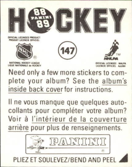 B3941- 1988-89 Panini Stickers Hk Card #s 1-250 -You Pick- 15+ FREE US SHIP - Picture 241 of 419
