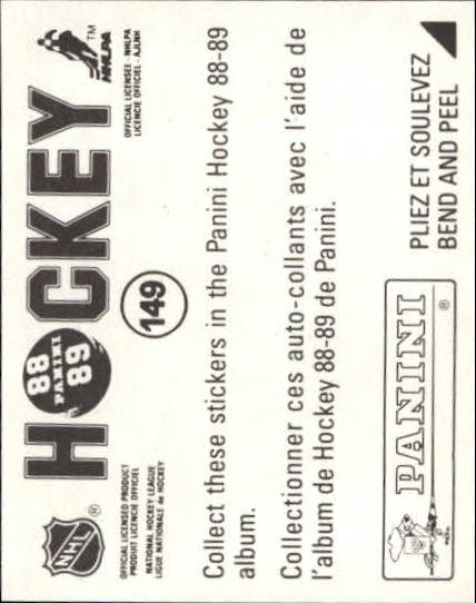 B3941- 1988-89 Panini Stickers Hk Card #s 1-250 -You Pick- 15+ FREE US SHIP - Picture 243 of 419