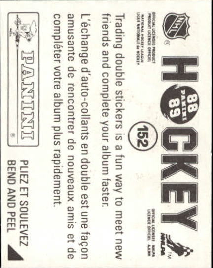 B3941- 1988-89 Panini Stickers Hk Card #s 1-250 -You Pick- 15+ FREE US SHIP - Picture 249 of 419