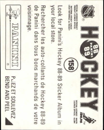 B3941- 1988-89 Panini Stickers Hk Card #s 1-250 -You Pick- 15+ FREE US SHIP - Picture 261 of 419