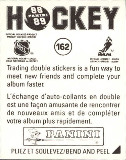 B3941- 1988-89 Panini Stickers Hk Card #s 1-250 -You Pick- 15+ FREE US SHIP - Picture 269 of 419
