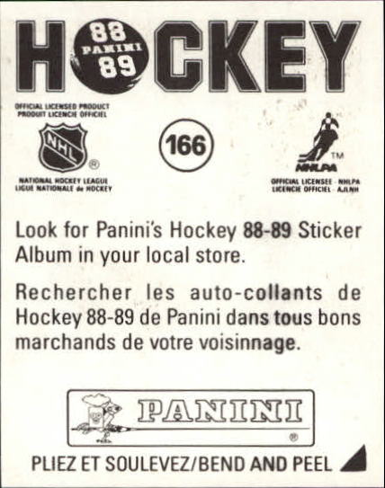 B3941- 1988-89 Panini Stickers Hk Card #s 1-250 -You Pick- 15+ FREE US SHIP - Picture 277 of 419