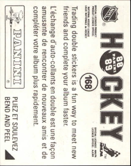 B3941- 1988-89 Panini Stickers Hk Card #s 1-250 -You Pick- 15+ FREE US SHIP - Picture 281 of 419