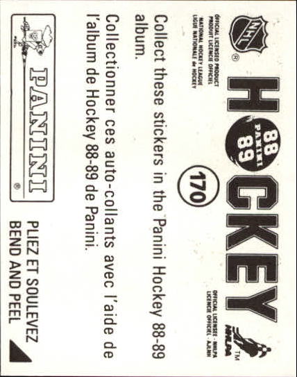 B3941- 1988-89 Panini Stickers Hk Card #s 1-250 -You Pick- 15+ FREE US SHIP - Picture 285 of 419