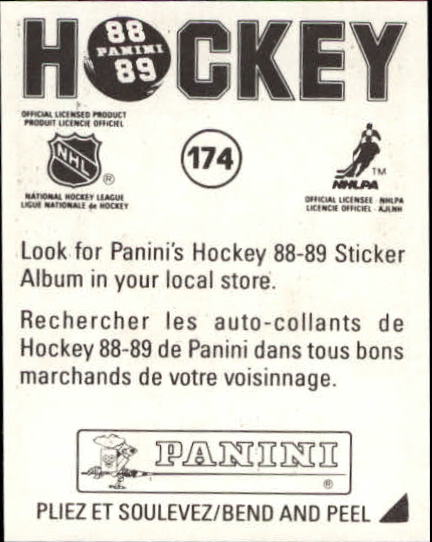 B3941- 1988-89 Panini Stickers Hk Card #s 1-250 -You Pick- 15+ FREE US SHIP - Picture 293 of 419