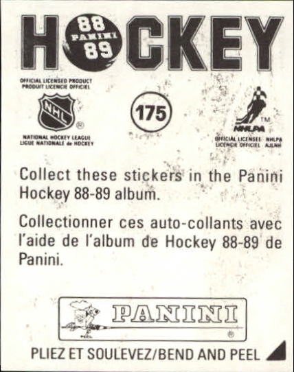 B3941- 1988-89 Panini Stickers Hk Card #s 1-250 -You Pick- 15+ FREE US SHIP - Picture 295 of 419