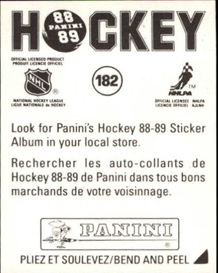 B3941- 1988-89 Panini Stickers Hk Card #s 1-250 -You Pick- 15+ FREE US SHIP - Picture 301 of 419