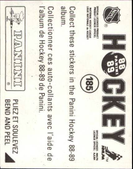 B3941- 1988-89 Panini Stickers Hk Card #s 1-250 -You Pick- 15+ FREE US SHIP - Picture 307 of 419