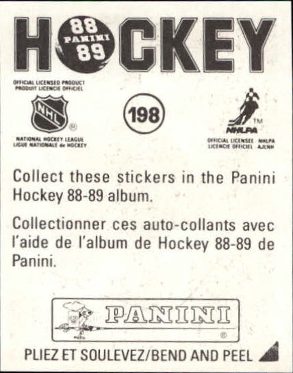 B3941- 1988-89 Panini Stickers Hk Card #s 1-250 -You Pick- 15+ FREE US SHIP - Picture 329 of 419
