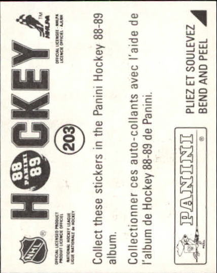 B3941- 1988-89 Panini Stickers Hk Card #s 1-250 -You Pick- 15+ FREE US SHIP - Picture 339 of 419