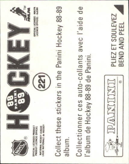 B3941- 1988-89 Panini Stickers Hk Card #s 1-250 -You Pick- 15+ FREE US SHIP - Picture 367 of 419