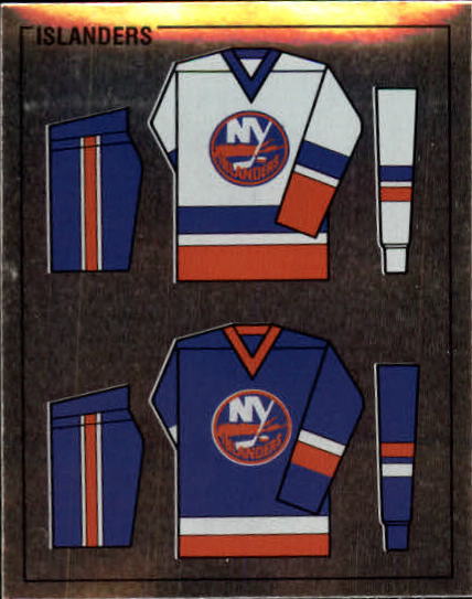 1988-89 Panini Stickers #282 Islanders Uniform