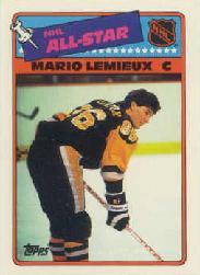 1988-89 Topps Sticker Inserts #2 Mario Lemieux