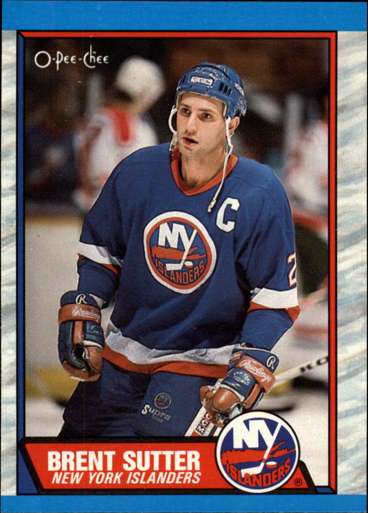 1989-90 O-Pee-Chee #14 Brent Sutter