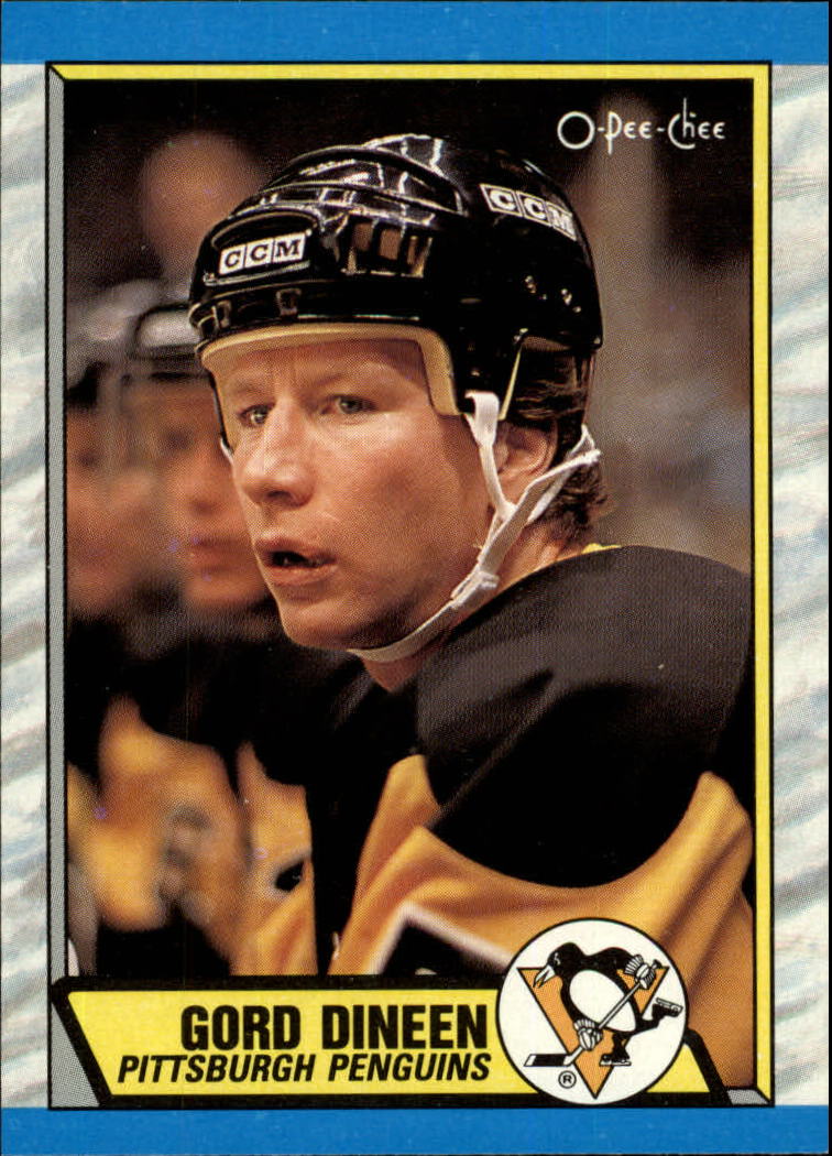 1989-90 O-Pee-Chee #256 Gord Dineen RC