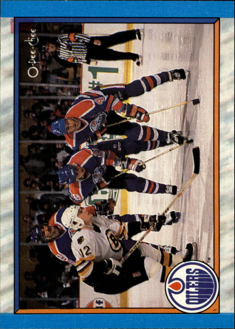 1989-90 O-Pee-Chee #303 Edmonton Oilers