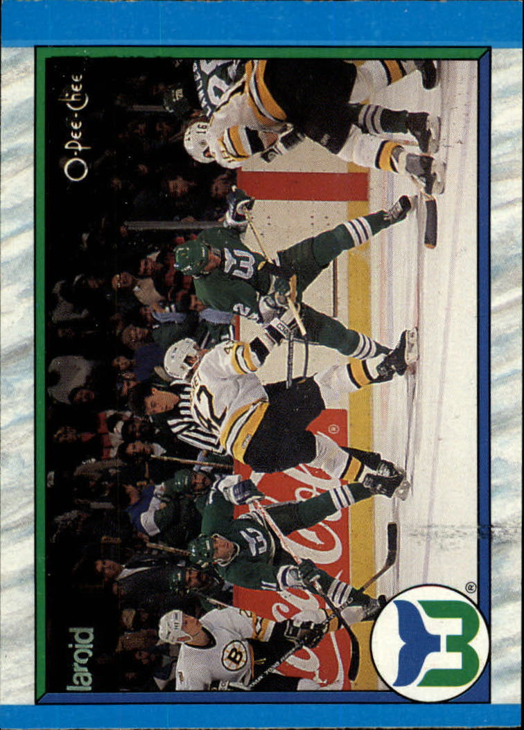 1989-90 O-Pee-Chee #304 Hartford Whalers