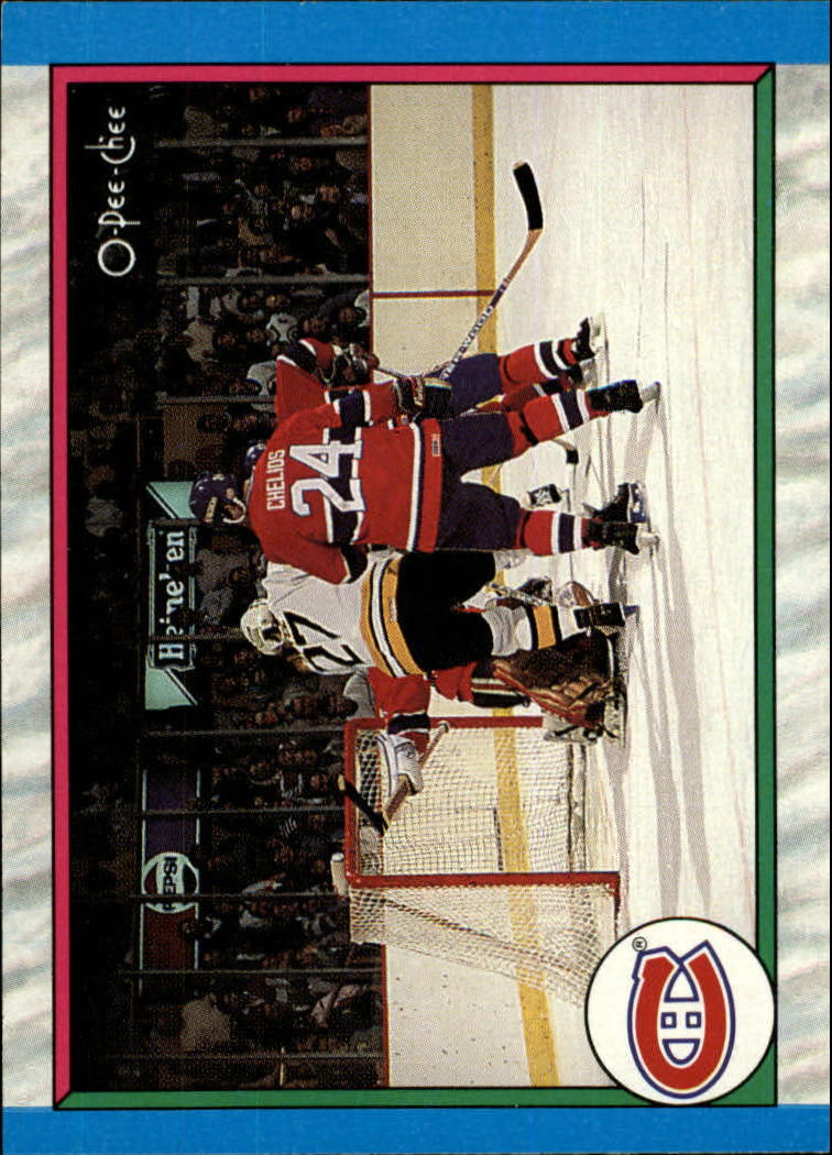 1989-90 O-Pee-Chee #307 Montreal Canadiens