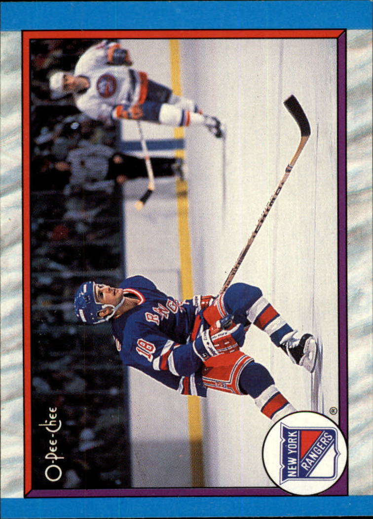 1989-90 O-Pee-Chee #310 New York Rangers