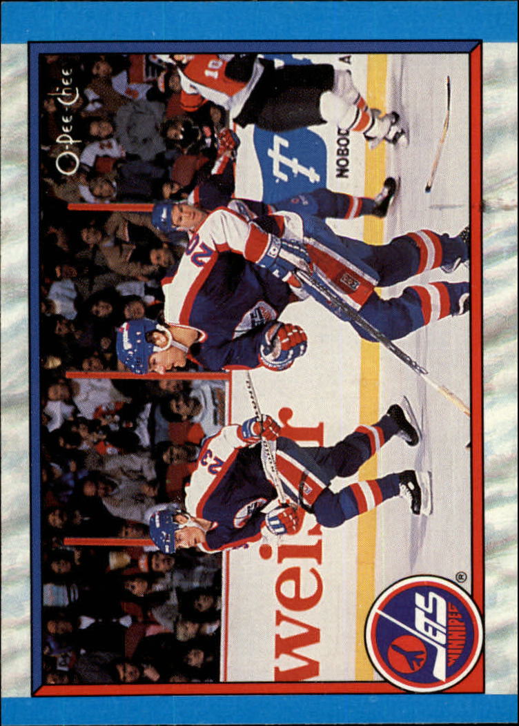 1989-90 O-Pee-Chee #318 Winnipeg Jets