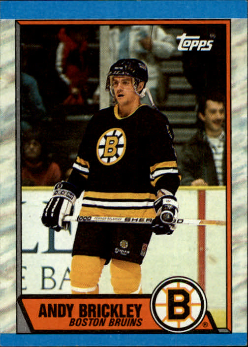 1989-90 Topps #29 Andy Brickley DP RC