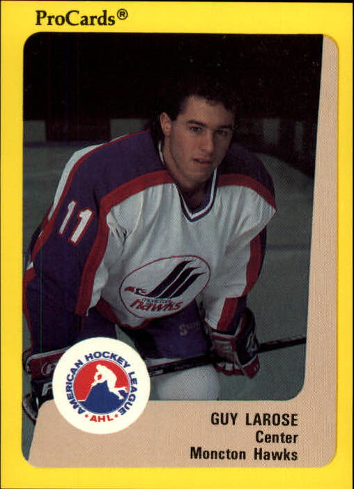 1989-90 ProCards AHL #29 Guy Larose